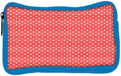 

Snoogg Eco Friendly Canvas Heart Love Pattern Student Pen Pencil Case Coin Purse Pouch Cosmetic Makeup Bag (BLUE) Pouch(Multicolor)