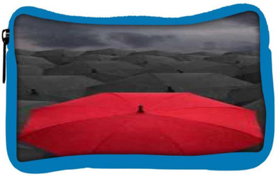 

Snoogg Eco Friendly Canvas Red Umbrella Designer Student Pen Pencil Case Coin Purse Pouch Cosmetic Makeup Bag (BLUE) Pouch(Multicolor)