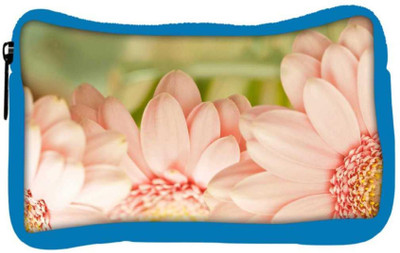 

Snoogg Eco Friendly Canvas Blue Flower Designer Student Pen Pencil Case Coin Purse Pouch Cosmetic Makeup Bag (BLUE) Pouch(Multicolor)
