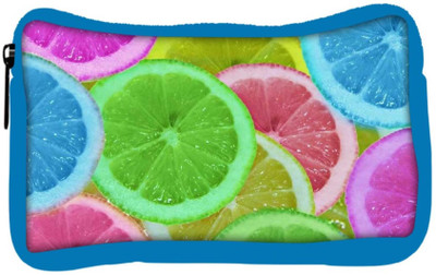 

Snoogg Eco Friendly Canvas Citrus Refresh Student Pen Pencil Case Coin Purse Pouch Cosmetic Makeup Bag (BLUE) Pouch(Multicolor)