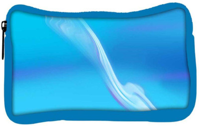 

Snoogg Eco Friendly Canvas Wavy Pathway Design Designer Student Pen Pencil Case Coin Purse Pouch Cosmetic Makeup Bag (BLUE) Pouch(Multicolor)