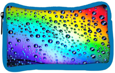 

Snoogg Eco Friendly Canvas Cool For Computer Screens Designer Student Pen Pencil Case Coin Purse Pouch Cosmetic Makeup Bag (BLUE) Pouch(Multicolor)