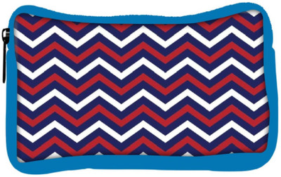 

Snoogg Eco Friendly Canvas Blue Red Pattern 2541 Student Pen Pencil Case Coin Purse Pouch Cosmetic Makeup Bag (BLUE) Pouch(Multicolor)