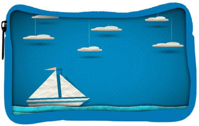 

Snoogg Eco Friendly Canvas Sailing Boat And Clouds Student Pen Pencil Case Coin Purse Pouch Cosmetic Makeup Bag (BLUE) Pouch(Multicolor)