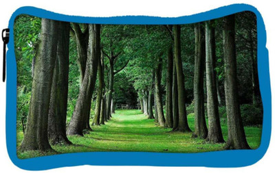 

Snoogg Eco Friendly Canvas Walking Way In Forest Designer Student Pen Pencil Case Coin Purse Pouch Cosmetic Makeup Bag (BLUE) Pouch(Multicolor)