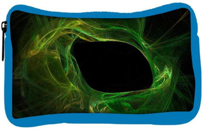 

Snoogg Eco Friendly Canvas Green Smoke Pattern Designer Student Pen Pencil Case Coin Purse Pouch Cosmetic Makeup Bag (BLUE) Pouch(Multicolor)