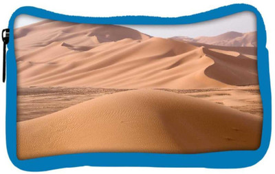 

Snoogg Eco Friendly Canvas Desert Sand Designer Student Pen Pencil Case Coin Purse Pouch Cosmetic Makeup Bag (BLUE) Pouch(Multicolor)