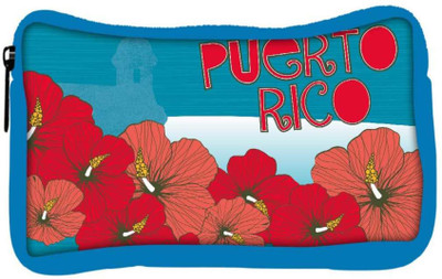 

Snoogg Eco Friendly Canvas Puerto Rice Designer Student Pen Pencil Case Coin Purse Pouch Cosmetic Makeup Bag (BLUE) Pouch(Multicolor)