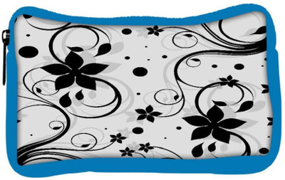 

Snoogg Eco Friendly Canvas Seamless Floral Pattern Abstract Background Student Pen Pencil Case Coin Purse Pouch Cosmetic Makeup Bag (BLUE) Pouch(Multicolor)