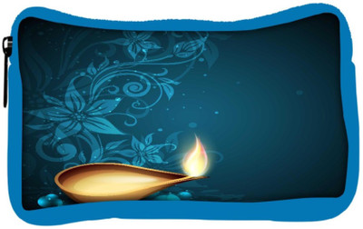

Snoogg Eco Friendly Canvas Greeting Card For Diwali Celebration In India Student Pen Pencil Case Coin Purse Pouch Cosmetic Makeup Bag (BLUE) Pouch(Multicolor)