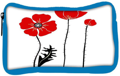 

Snoogg Eco Friendly Canvas Stylish Red And Black Poppies On White Background Student Pen Pencil Case Coin Purse Pouch Cosmetic Makeup Bag (BLUE) Pouch(Multicolor)
