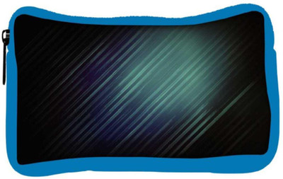 

Snoogg Eco Friendly Canvas Black Background Rays Designer Student Pen Pencil Case Coin Purse Pouch Cosmetic Makeup Bag (BLUE) Pouch(Multicolor)
