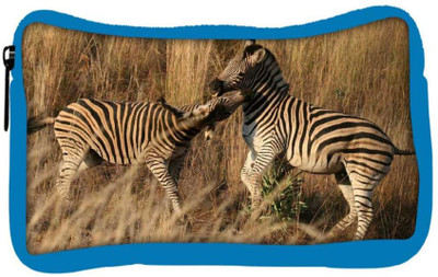 

Snoogg Eco Friendly Canvas Couple Zebra Designer Student Pen Pencil Case Coin Purse Pouch Cosmetic Makeup Bag (BLUE) Pouch(Multicolor)