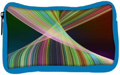 

Snoogg Eco Friendly Canvas Laser Rays 2394 Student Pen Pencil Case Coin Purse Pouch Cosmetic Makeup Bag (BLUE) Pouch(Multicolor)