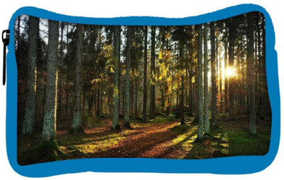 

Snoogg Eco Friendly Canvas Abstract Sunlight In Forest Designer Student Pen Pencil Case Coin Purse Pouch Cosmetic Makeup Bag (BLUE) Pouch(Multicolor)