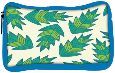 

Snoogg Eco Friendly Canvas A Seamless Leaf Pattern Student Pen Pencil Case Coin Purse Pouch Cosmetic Makeup Bag (BLUE) Pouch(Multicolor)