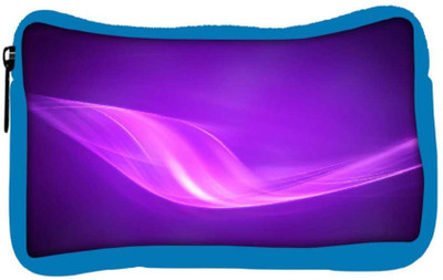 

Snoogg Eco Friendly Canvas Neon Purple Wave Designer Student Pen Pencil Case Coin Purse Pouch Cosmetic Makeup Bag (BLUE) Pouch(Multicolor)