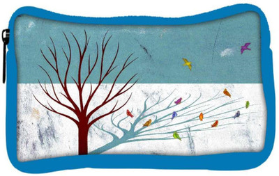 

Snoogg Eco Friendly Canvas Broken Social Scene Feel Good Lost Designer Student Pen Pencil Case Coin Purse Pouch Cosmetic Makeup Bag (BLUE) Pouch(Multicolor)