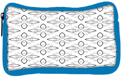

Snoogg Eco Friendly Canvas Abstract Grey Pattern Designer Student Pen Pencil Case Coin Purse Pouch Cosmetic Makeup Bag (BLUE) Pouch(Multicolor)