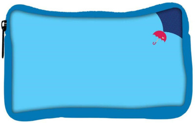 

Snoogg Eco Friendly Canvas Rainbow Color Design Designer Student Pen Pencil Case Coin Purse Pouch Cosmetic Makeup Bag (BLUE) Pouch(Multicolor)