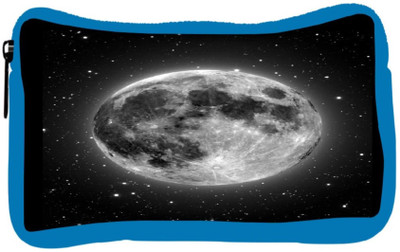 

Snoogg Eco Friendly Canvas Super Moon Student Pen Pencil Case Coin Purse Pouch Cosmetic Makeup Bag (BLUE) Pouch(Multicolor)