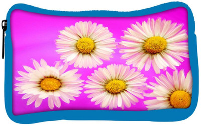 

Snoogg Eco Friendly Canvas Daisies Student Pen Pencil Case Coin Purse Pouch Cosmetic Makeup Bag (BLUE) Pouch(Multicolor)