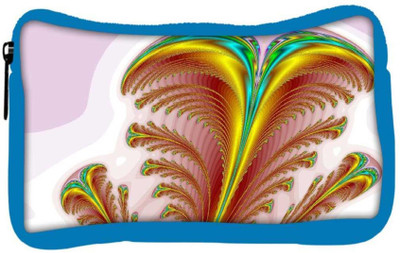 

Snoogg Eco Friendly Canvas Feather Designer Student Pen Pencil Case Coin Purse Pouch Cosmetic Makeup Bag (BLUE) Pouch(Multicolor)
