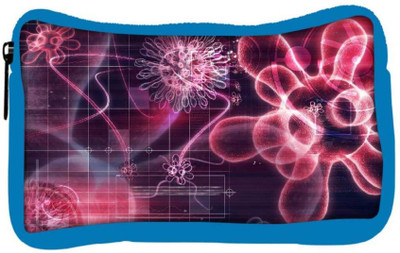 

Snoogg Eco Friendly Canvas Computer Virus Designer Student Pen Pencil Case Coin Purse Pouch Cosmetic Makeup Bag (BLUE) Pouch(Multicolor)