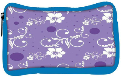 

Snoogg Eco Friendly Canvas Seamless Floral Pattern Abstract Background Student Pen Pencil Case Coin Purse Pouch Cosmetic Makeup Bag (BLUE) Pouch(Multicolor)