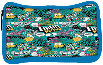 

Snoogg Eco Friendly Canvas We Love Comics Student Pen Pencil Case Coin Purse Pouch Cosmetic Makeup Bag (BLUE) Pouch(Multicolor)
