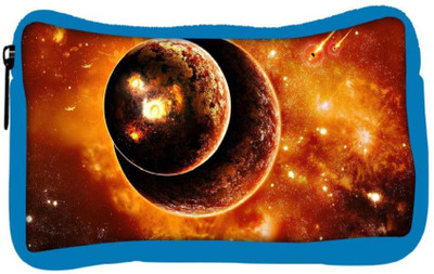 

Snoogg Eco Friendly Canvas Solar Eclipse Designer Student Pen Pencil Case Coin Purse Pouch Cosmetic Makeup Bag (BLUE) Pouch(Multicolor)