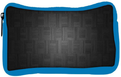 

Snoogg Eco Friendly Canvas Black Floor Deisgn Designer Student Pen Pencil Case Coin Purse Pouch Cosmetic Makeup Bag (BLUE) Pouch(Multicolor)