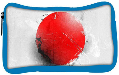 

Snoogg Eco Friendly Canvas Red Spot Japan Flag Designer Student Pen Pencil Case Coin Purse Pouch Cosmetic Makeup Bag (BLUE) Pouch(Multicolor)