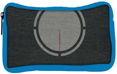 

Snoogg Eco Friendly Canvas Gray Circle Minimalistic Designer Student Pen Pencil Case Coin Purse Pouch Cosmetic Makeup Bag (BLUE) Pouch(Multicolor)