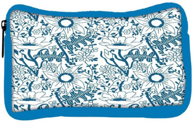 

Snoogg Eco Friendly Canvas Seamless Texture With Flowers And Butterflies Endless Floral Pattern Student Pen Pencil Case Coin Purse Pouch Cosmetic Makeup Bag (BLUE) Pouch(Multicolor)