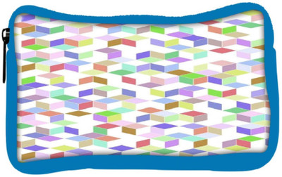 

Snoogg Eco Friendly Canvas Polygon Pattern 2470 Student Pen Pencil Case Coin Purse Pouch Cosmetic Makeup Bag (BLUE) Pouch(Multicolor)