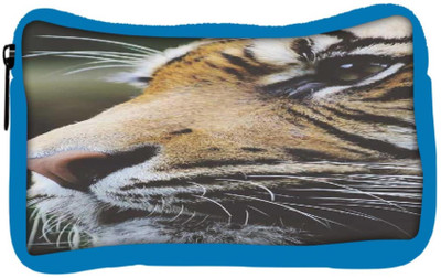 

Snoogg Eco Friendly Canvas Tiger Student Pen Pencil Case Coin Purse Pouch Cosmetic Makeup Bag (BLUE) Pouch(Multicolor)