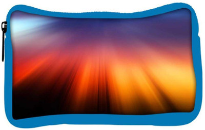 

Snoogg Eco Friendly Canvas Pattern Rays Designer Student Pen Pencil Case Coin Purse Pouch Cosmetic Makeup Bag (BLUE) Pouch(Multicolor)