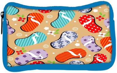 

Snoogg Eco Friendly Canvas Abstract Summer Background Student Pen Pencil Case Coin Purse Pouch Cosmetic Makeup Bag (BLUE) Pouch(Multicolor)