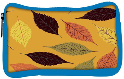 

Snoogg Eco Friendly Canvas Seamless Pattern With Leaf Student Pen Pencil Case Coin Purse Pouch Cosmetic Makeup Bag (BLUE) Pouch(Multicolor)