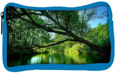 

Snoogg Eco Friendly Canvas Forest Lake Designer Student Pen Pencil Case Coin Purse Pouch Cosmetic Makeup Bag (BLUE) Pouch(Multicolor)