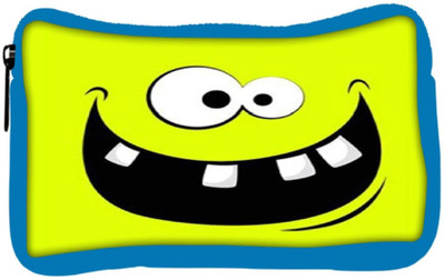 

Snoogg Eco Friendly Canvas Funny Broken Teeth Student Pen Pencil Case Coin Purse Pouch Cosmetic Makeup Bag (BLUE) Pouch(Multicolor)