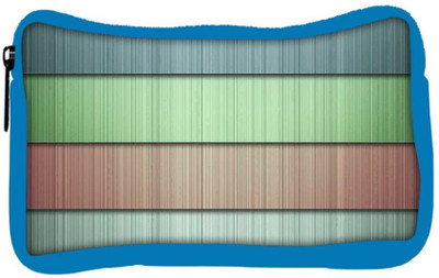 

Snoogg Eco Friendly Canvas Line Patterned Design Designer Student Pen Pencil Case Coin Purse Pouch Cosmetic Makeup Bag (BLUE) Pouch(Multicolor)