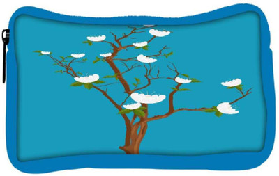 

Snoogg Eco Friendly Canvas White Daisies Branches Student Pen Pencil Case Coin Purse Pouch Cosmetic Makeup Bag (BLUE) Pouch(Multicolor)