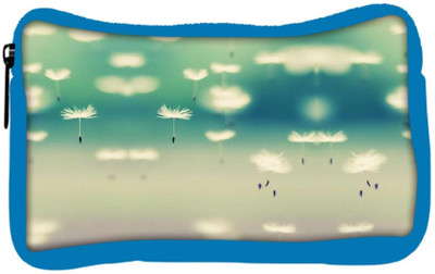 

Snoogg Eco Friendly Canvas Dandelion White Student Pen Pencil Case Coin Purse Pouch Cosmetic Makeup Bag (BLUE) Pouch(Multicolor)