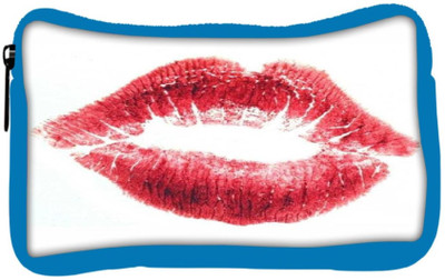 

Snoogg Eco Friendly Canvas Red Lips Kiss Student Pen Pencil Case Coin Purse Pouch Cosmetic Makeup Bag (BLUE) Pouch(Multicolor)
