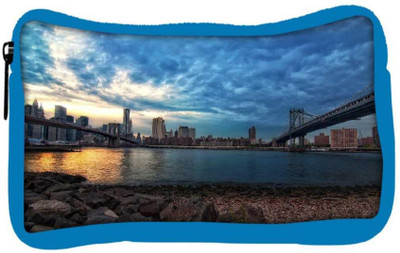 

Snoogg Eco Friendly Canvas New York Lake View Designer Student Pen Pencil Case Coin Purse Pouch Cosmetic Makeup Bag (BLUE) Pouch(Multicolor)
