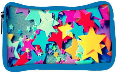 

Snoogg Eco Friendly Canvas Stars Colourful Pattern Student Pen Pencil Case Coin Purse Pouch Cosmetic Makeup Bag (BLUE) Pouch(Multicolor)