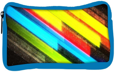 

Snoogg Eco Friendly Canvas Colourful Lightning Student Pen Pencil Case Coin Purse Pouch Cosmetic Makeup Bag (BLUE) Pouch(Multicolor)