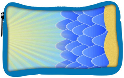 

Snoogg Eco Friendly Canvas Digital Sunshine 2391 Student Pen Pencil Case Coin Purse Pouch Cosmetic Makeup Bag (BLUE) Pouch(Multicolor)
